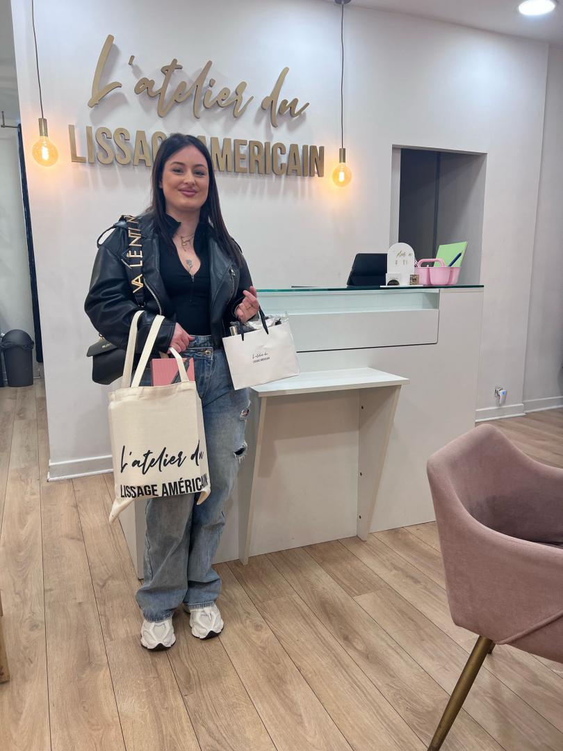 Réalisation lissage diplômée